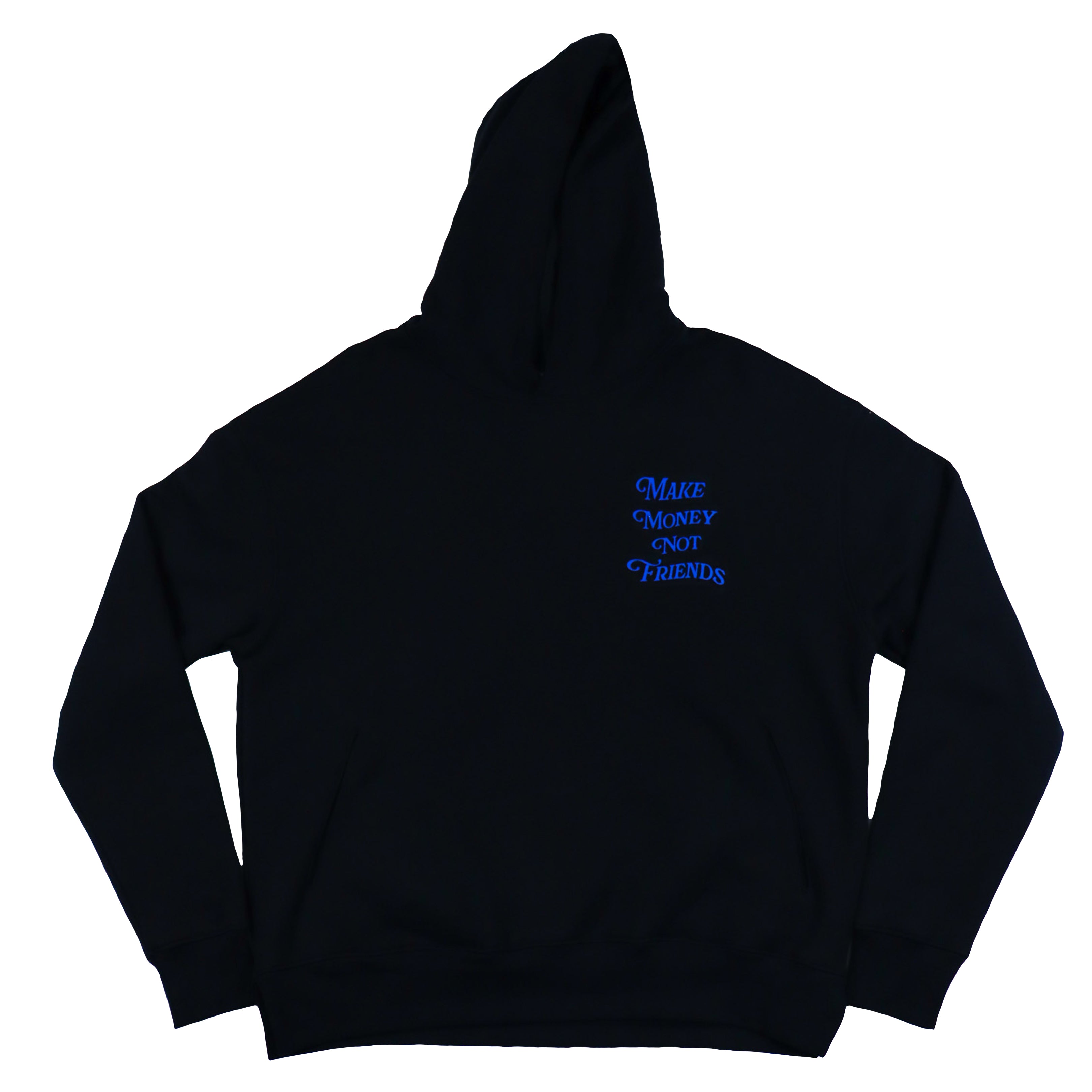 Make Money Not Friends Hoodie Fragment Blue
