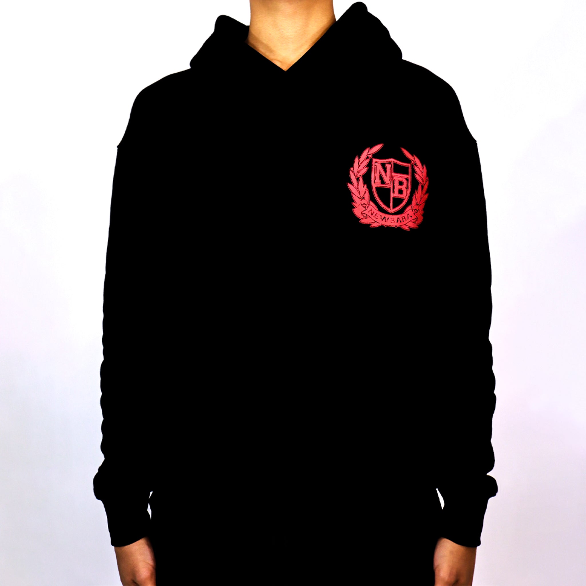 Crest Hoodie Oracle Red