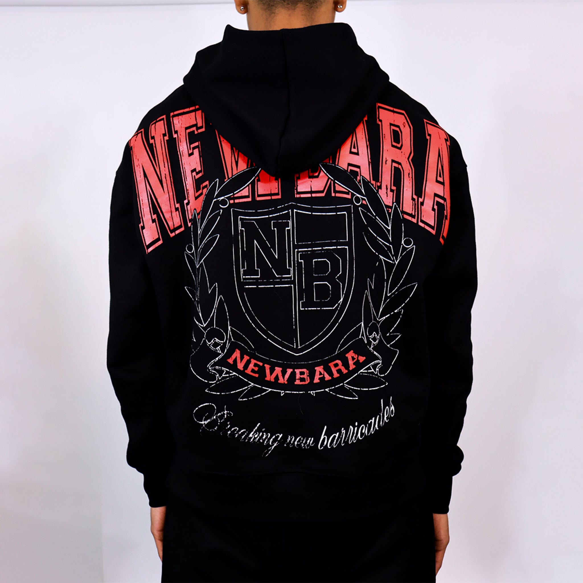 Crest Hoodie Oracle Red