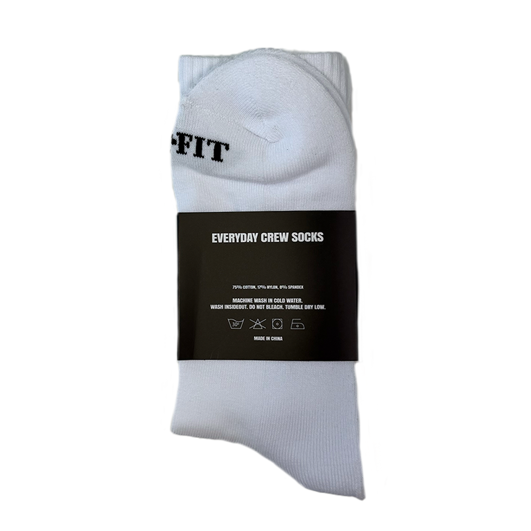 Stamp Crew Socks.