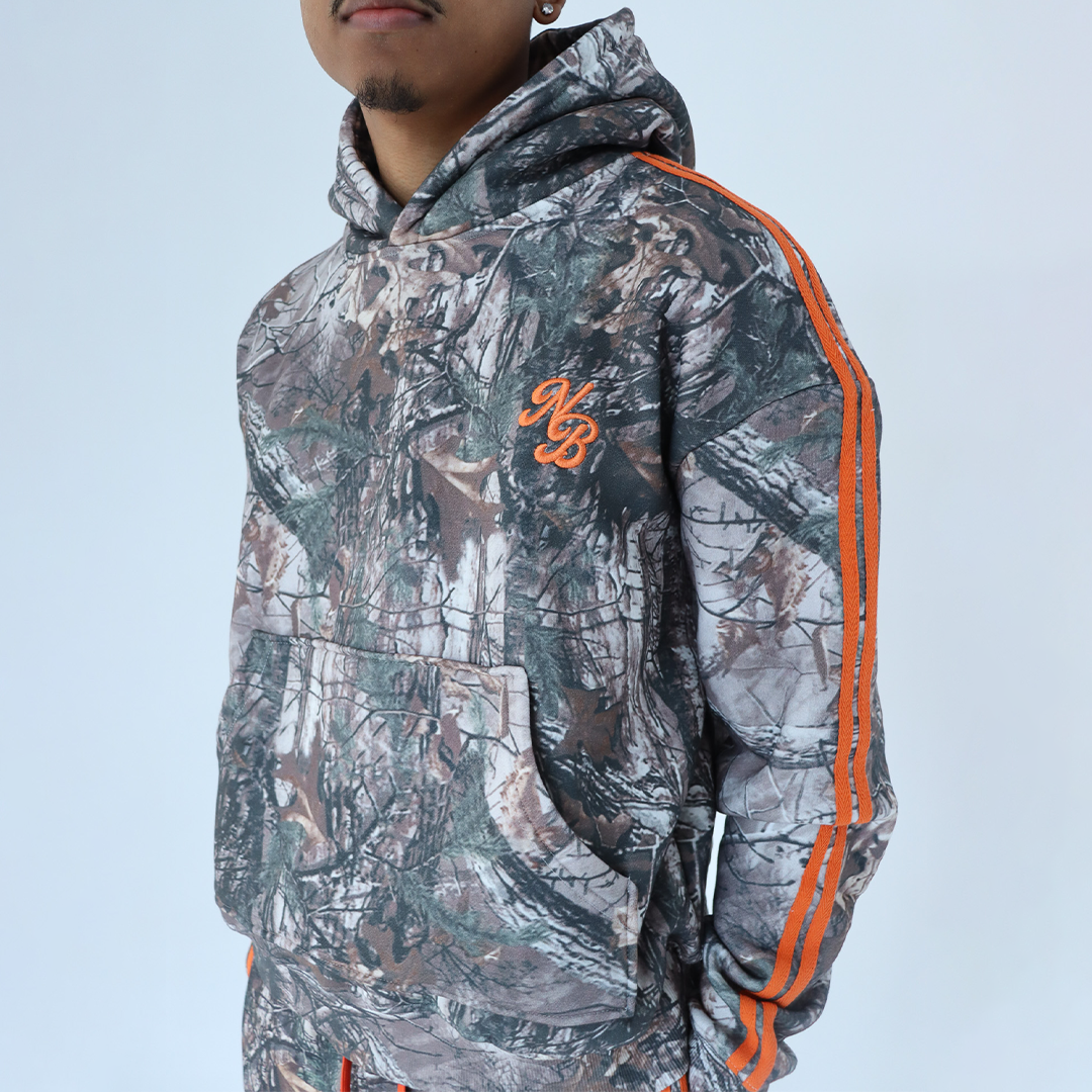 Relaxed Camo Hoodie