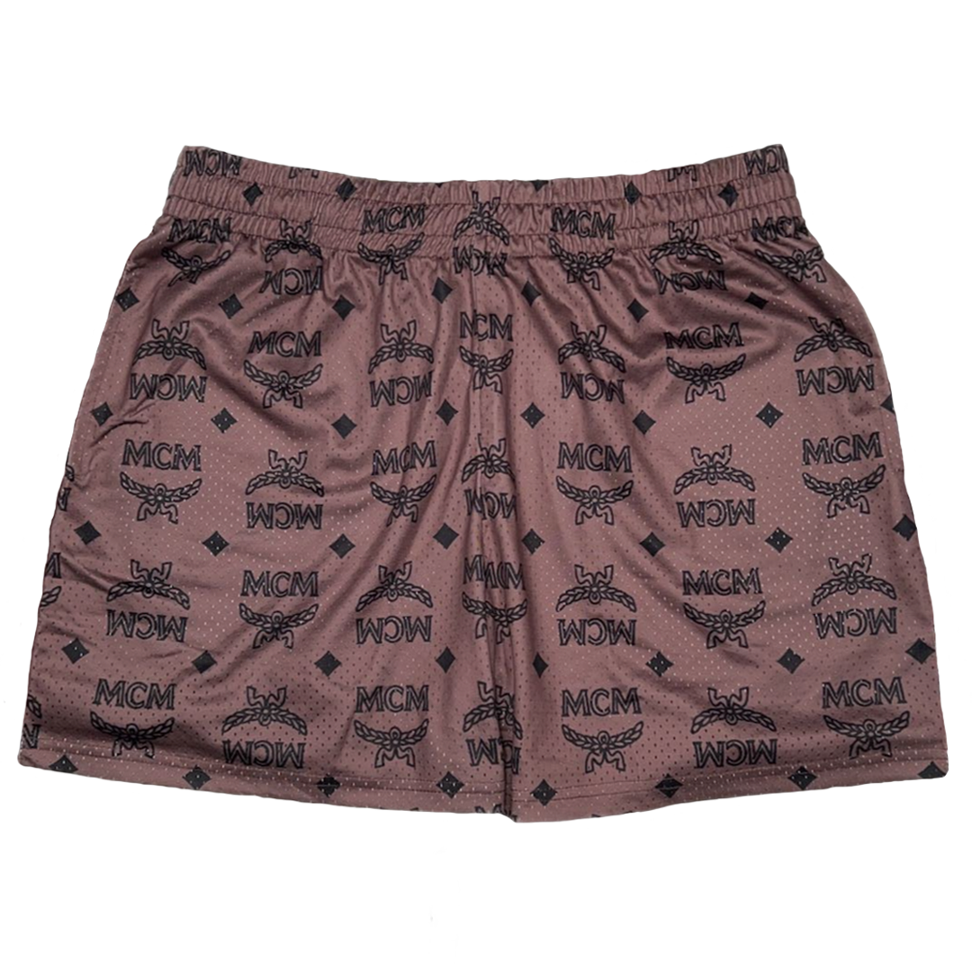 MCM Shorts Rustic Brown